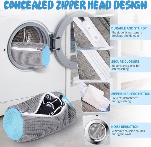 Thumbnail 1 de WUFANC Sacchetto Scarpe Lavatrice 39x19 cm