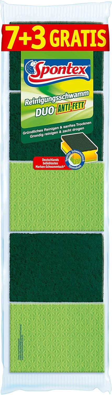 Thumbnail 5 de Spontex Reinigungsschwamm Duo Anti-Fett 3er Pack
