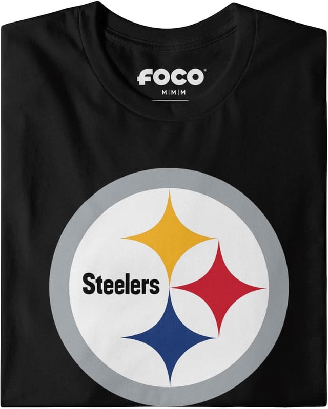 Detalle 2 de FOCO NFL Men’s Team Primary Logo Long Sleeve T-Shirt (Officially Licensed)