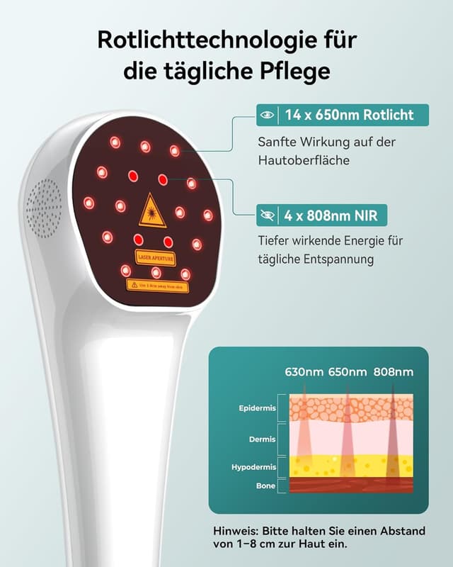 Thumbnail 3 de Orisary Kaltes Rotlicht Handgerät 4000 mAh