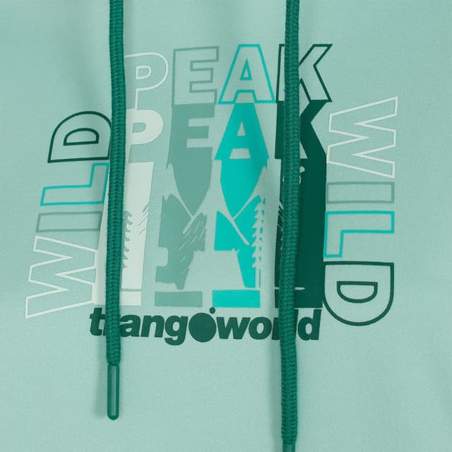 Detalle de Trangoworld Sallena: sudadera de mujer para senderismo y trekking