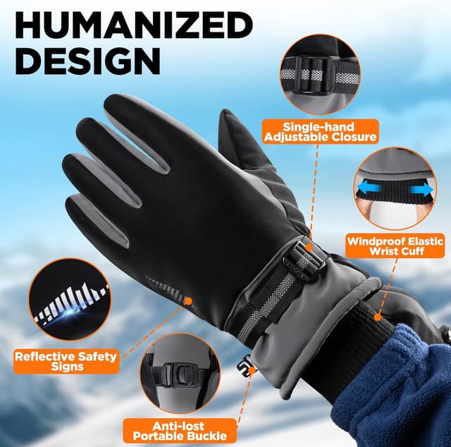 Thumbnail 4 de rivmount 3M Winter Gloves 7-layer