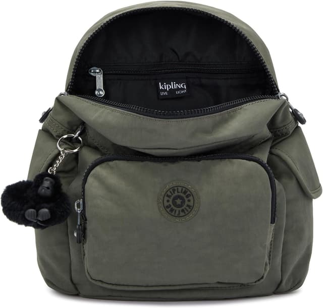 Thumbnail 1 de Kipling City Pack Mini Mochila Pequeña 🌿 - Green Moss
