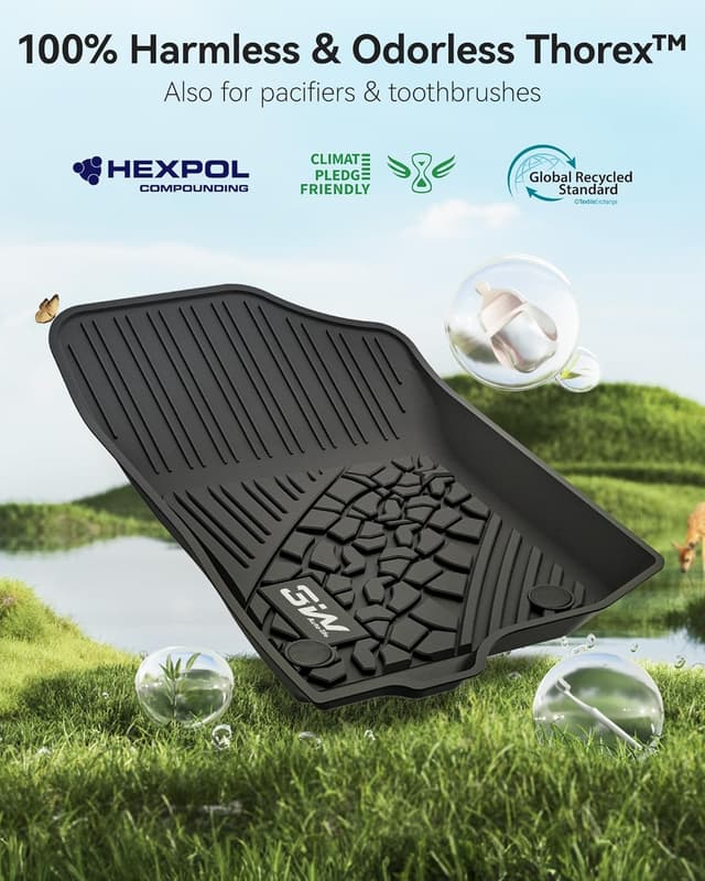 Thumbnail 3 de 3W Floor Mats for Jeep Wrangler JL