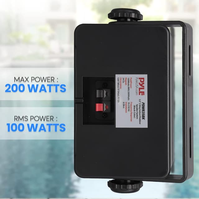 Thumbnail 6 de Pyle Paire d'Enceintes 200 W 🎵
