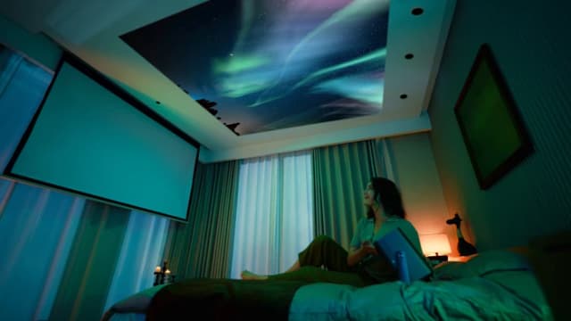 Detalle 2 de Hisense C2 Ultra Beamer mit 4K-Auflösung, Keystone-Korrektur und Vidaa Smart