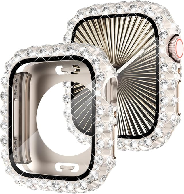 Imagen de Fullife 2 in 1 Waterproof Bling Case for Apple Watch 46mm en OfertitasTOP