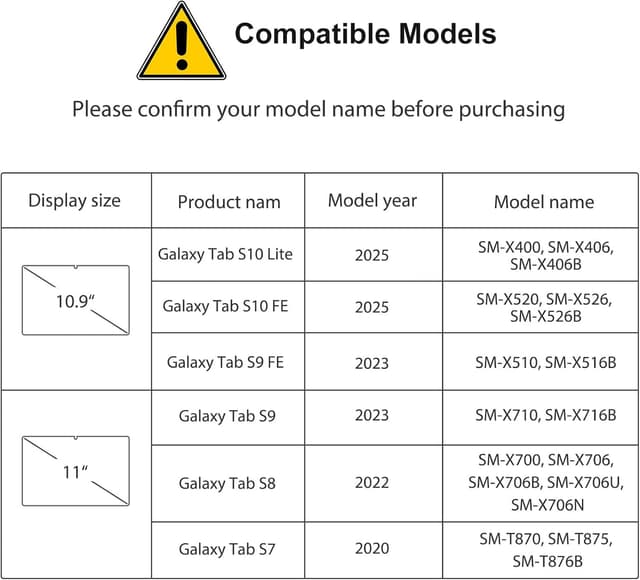 Detalle 2 de SPARIN Schutzglas für Galaxy Tab 10,9"
