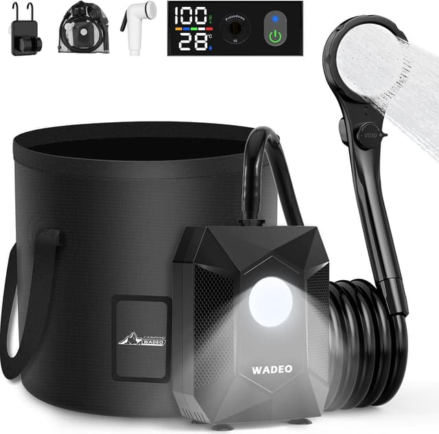 Imagen de Douche portable seau pliable 20L 6000mAh en OfertitasTOP