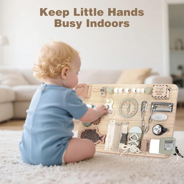 Detalle 1 de Joyreal Joyreal Grande Busy Board Montessori 16