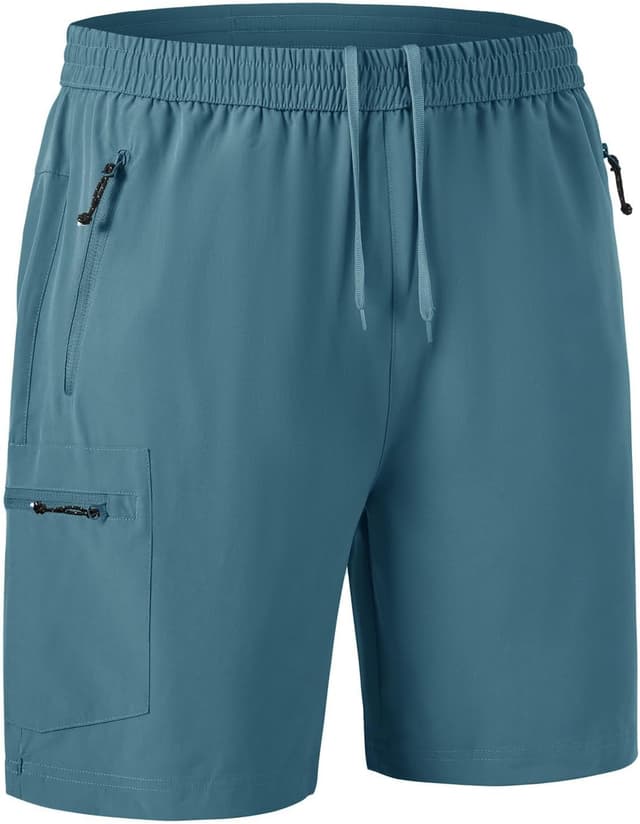 Thumbnail 6 de Rdruko Herren Sport Shorts mit 4 Reißverschlusstaschen