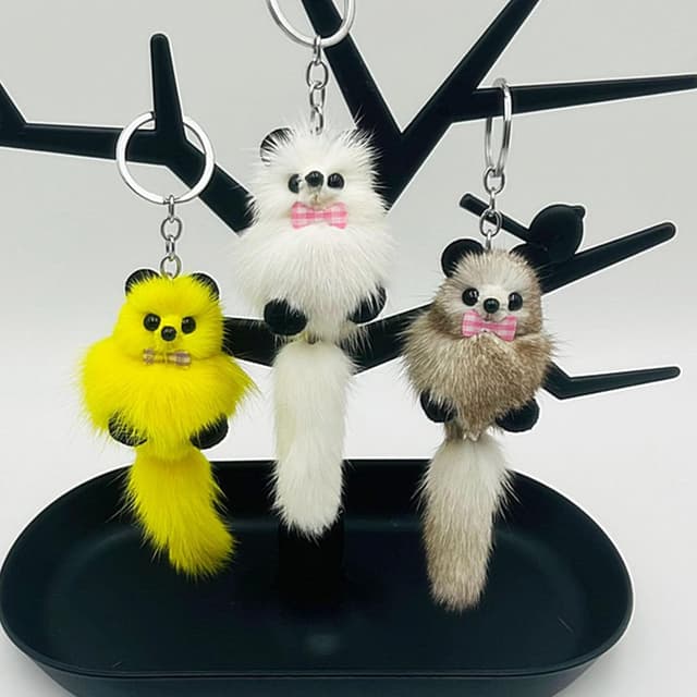 Detalle 2 de ViWaVee Schlüsselanhänger mit Karabiner Plüsch