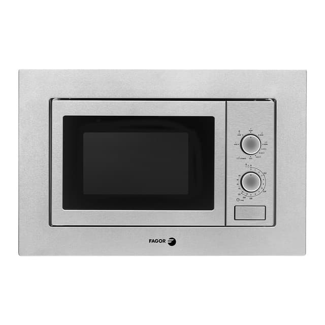 Detalle de Fagor 3MWB-20CGX microondas integrable 20 litros con grill