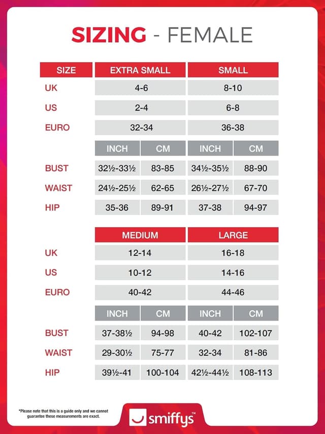 Thumbnail 6 de Smiffys Wicked Witch Costume 37–38.5" Bust