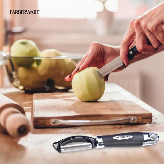 Detalle de Farberware Pro2 Vegetable Peeler (Euro Peeler) with Razor-Sharp Stainless Steel Blade