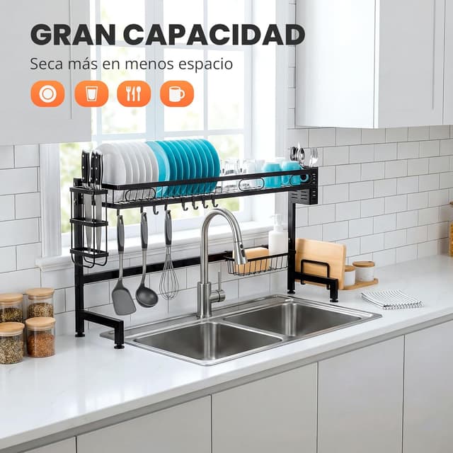 Thumbnail 6 de JUPPLIES Escurreplatos 2 Niveles 85x30