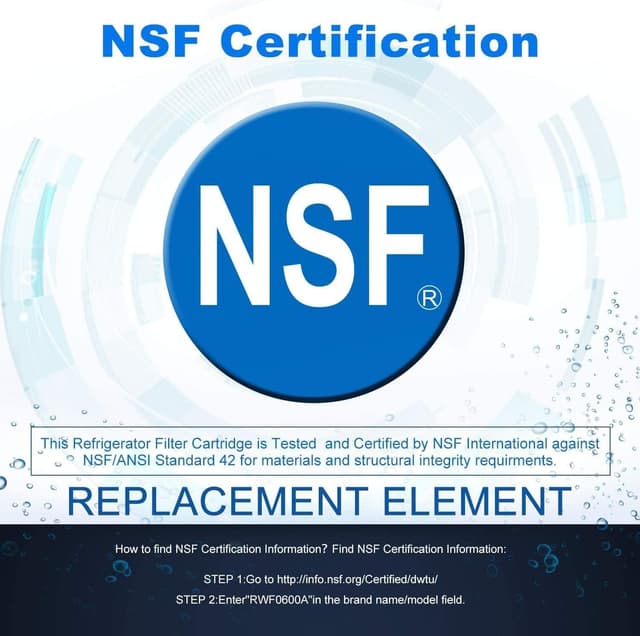 Detalle 2 de GOLDEN ICEPURE Kühlschrank-Wasserfilter (kompatibel mit Samsung DA29-00003F/G & mehr) – 2 Stück RWF1100A