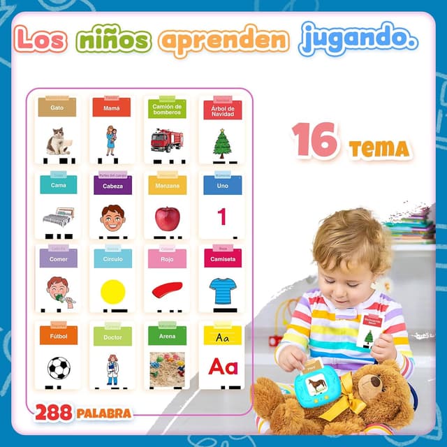 Thumbnail 1 de HOMESTEC Tarjetas Flash Parlantes 144 cartas