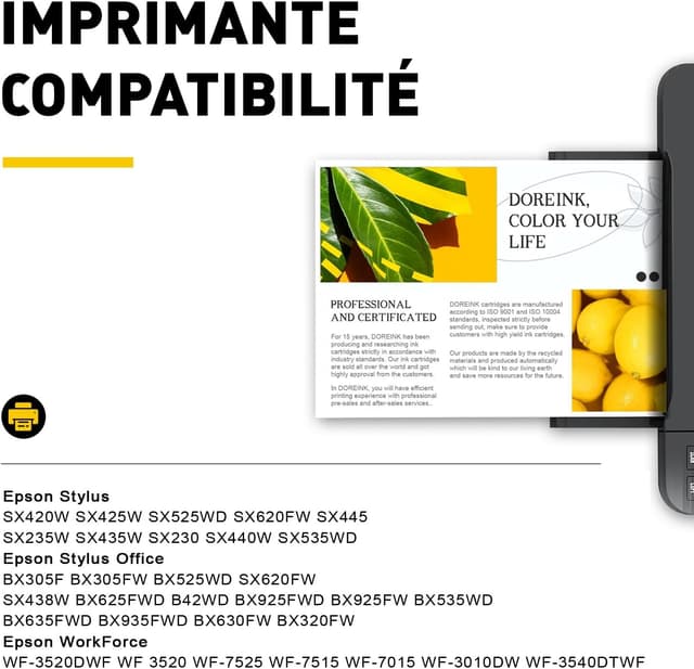 Detalle 2 de DOREINK T1295 129XL, multipack compatible