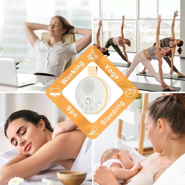 Thumbnail 3 de White Noise Machine 21 sounds, 1800mAh 🔊