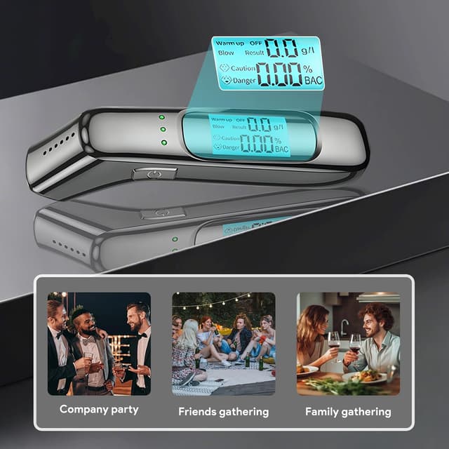 Thumbnail 5 de IGEAIIE Breathalyzer 2nd Gen smart sensor