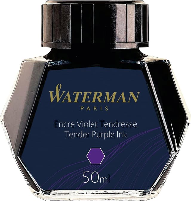 Detalle de Purple fountain pen ink 50ml bottle