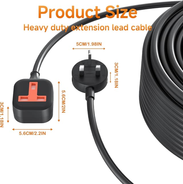 Thumbnail 4 de Aubiwe 10m Outdoor Extension Lead