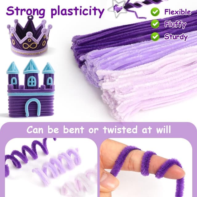 Thumbnail 4 de Ainiv 300PCS Pipe Cleaners 30cm pack