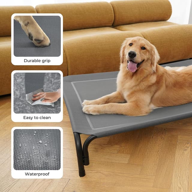 Thumbnail 4 de DOPEDIO Raised Dog Bed XL cooling breathable elevated pet bed
