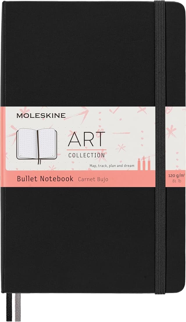 Detalle de Moleskine Art Bullet Notebook 160 pages