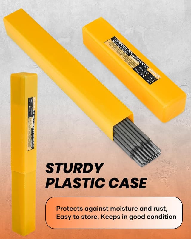 Detalle de Saker E6013 3/32 in Carbon Steel Welding Rods (1 lb) for AC/DC