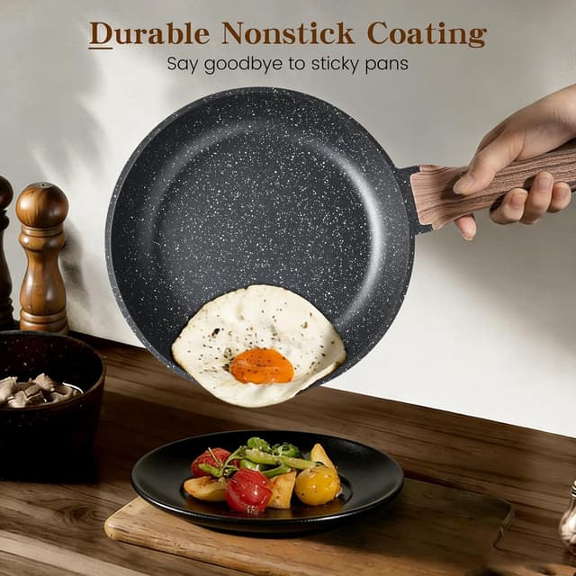 Detalle 2 de Terlulu 13‑piece nonstick cookware set