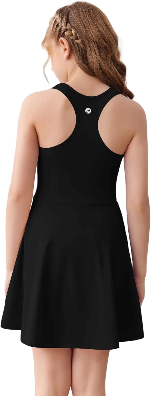 Detalle de Girls racerback tennis dress, 2 pockets