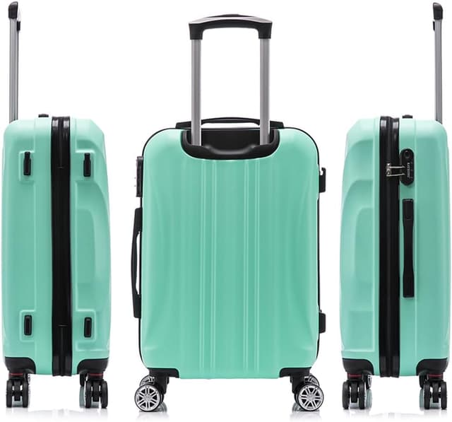 Detalle 2 de RAYKONG Juego de maletas ABS rígida 3 piezas 78cm