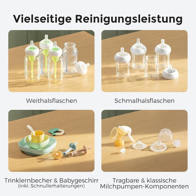 Detalle de momcozy KleanPal Pro 19 min Flaschenreiniger