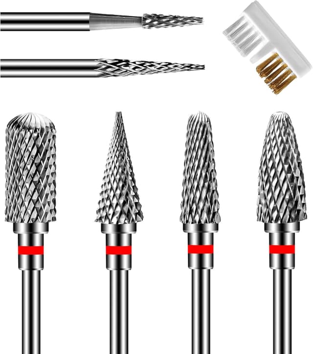 Detalle de CGBE Punte fresa unghie 3/32" kit 6 pezzi