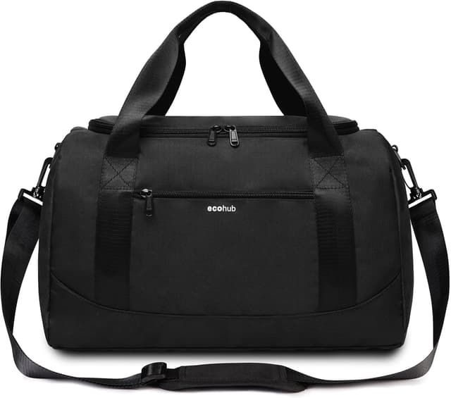 Detalle de ECOHUB Ryanair cabin bag 40x20x25 underseat travel bag with trolley sleeve