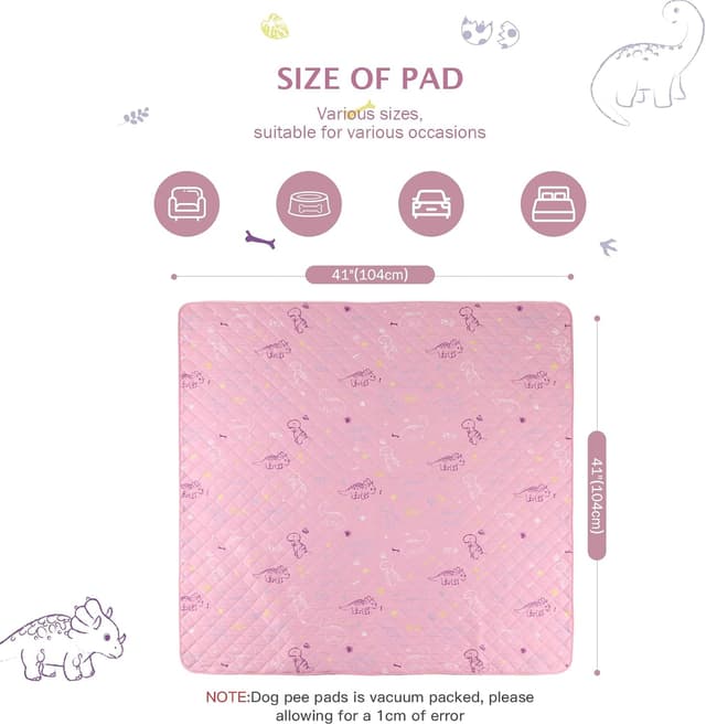 Thumbnail 1 de IEUUMLER Washable Dog Pee Pads 2 Pack
