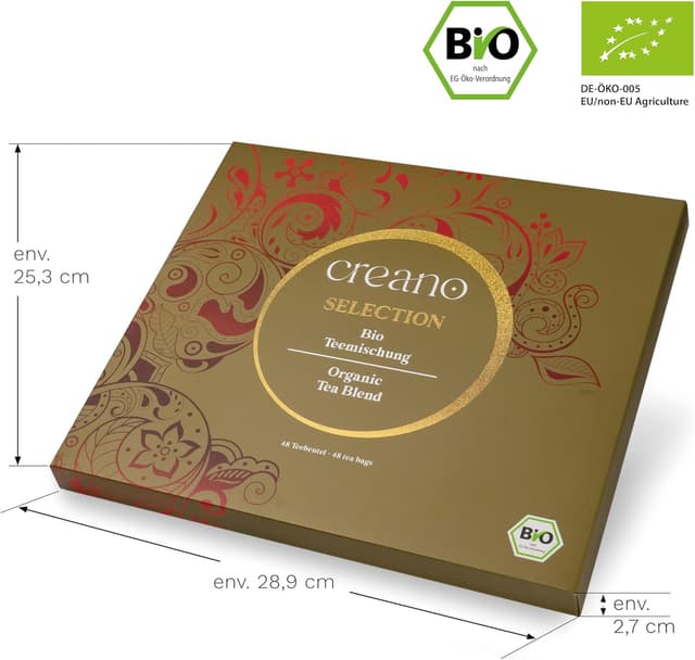 Thumbnail 1 de Creano Coffret ThĂ©s Bio 48 sachets đ”