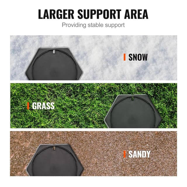 Detalle de VEVOR Nivellierpads für Wohnmobile 2268 kg