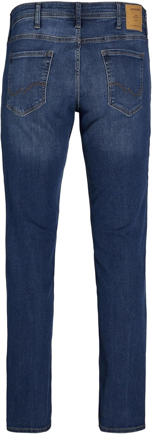 Detalle de JACK & JONES Jeans Slim Uomo blue stone washed