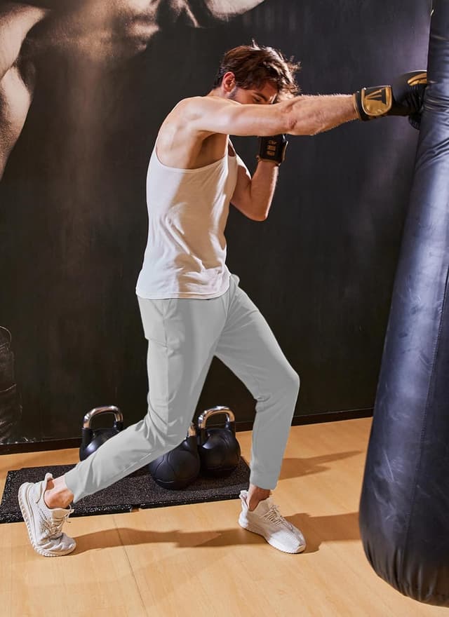 Detalle de PINSPARK men tracksuit bottoms, UPF 50+