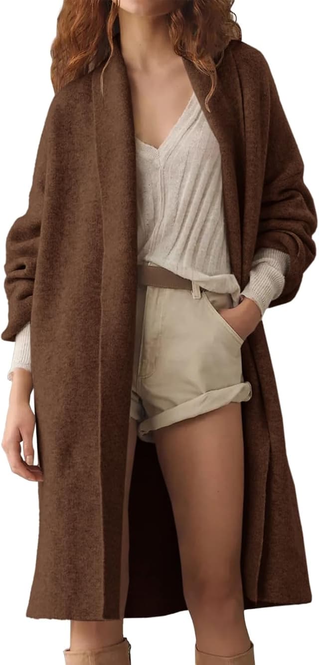 Detalle 2 de Saodimallsu Long Chunky Cardigan 1PC