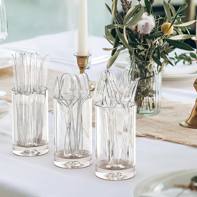 Thumbnail 6 de Dealusy 360 Count Heavy Duty Disposable Knives 🍴