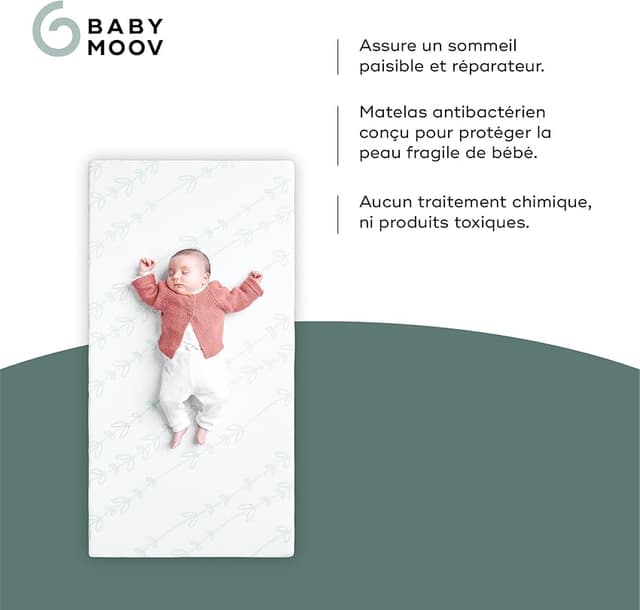 Detalle 2 de Babymoov Cosy'Lite colchón 70x140 cm