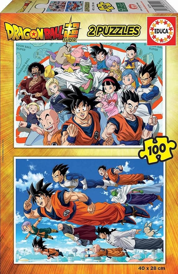 Detalle de Educa Puzzle Dragon Ball 100 Piezas 🐉 - 2 Puzzles Infantiles Recomendados