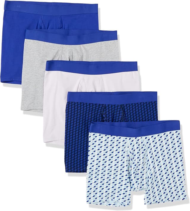 Detalle de Cotton Jersey Boxer Briefs 5-Pack