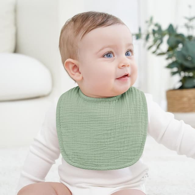 Thumbnail 5 de Bearmoss Lätzchen Musselin 8er Pack 👶