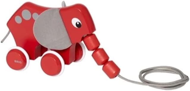 Detalle 2 de BRIO 30186 Nachzieh‑Elefant 1 Spieler