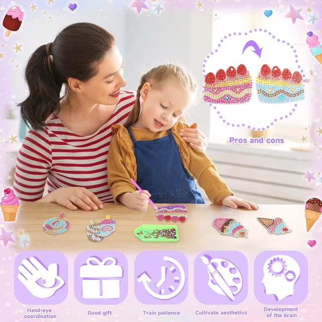 Thumbnail 5 de Diamond Arts & Crafts Kits for Girls 7–12 🎨